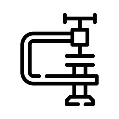 clamp line icon