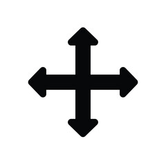 Cross vector icon