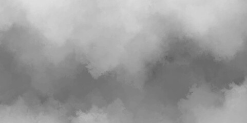 Abstract white and dark grey background with spotlight border and watercolor painted old grunge or smoke texture. black wall, stone texture for the background. beautiful grey watercolor grunge.