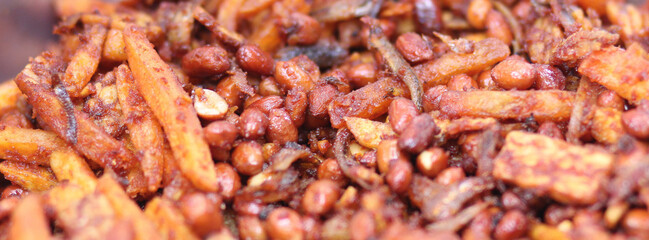 fried anchovies