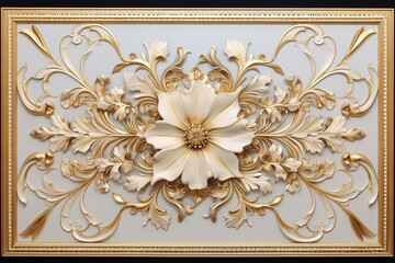 Background surface of terrazzo floor