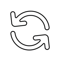 Refresh vector icon