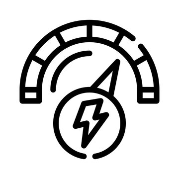 recommend clip art: gauge line icon