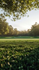 Beautiful VIsual of a Golf Court