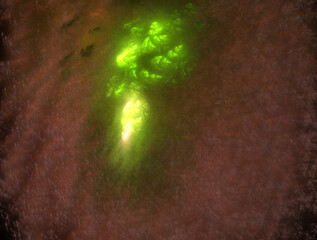 Imaginatory fractal abstract background Image