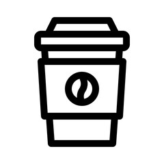 coffee line icon