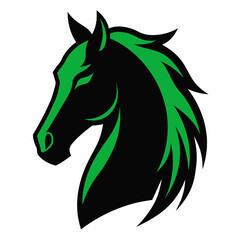 horse head silhouette