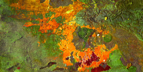 Funky Geometric Fantasia Brimming with Vibrant Colors and Abstract Patterns, Creating a Captivating Visual Journey
