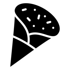 Crepes Icon Element For Design