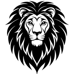 Obraz premium Line head logo silhouette vector art illustration