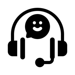 consulting services glyph icon