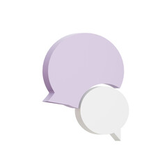 3D Purple Pastel Banking Office Icon