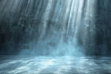 Gorgeous gray-blue background with a universal abstract design. Generative Ai