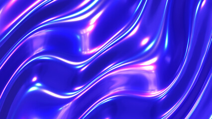 Purple blue shiny background, latex  glossy neon colors lustrous texture pattern wallpaper.