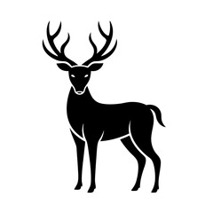deer silhouette vector