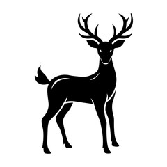 deer silhouette vector