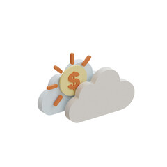 3D Isometric Folder Icon