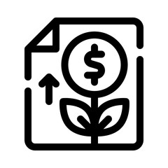 growth line icon