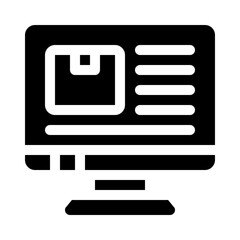 description glyph icon