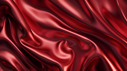 Obraz premium red satin background