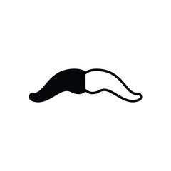 Moustache vector icon