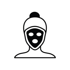 Facial Mask vector icon