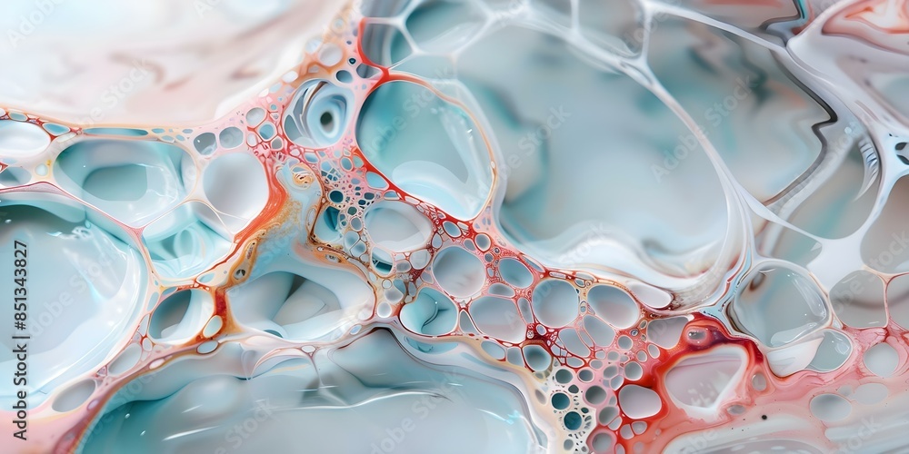 Poster create abstract art merging fantasy elements with deep psychological insights for visuals. concept a