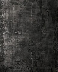 Obraz premium A black and white grunge texture background.