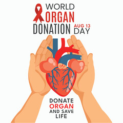 Organ donation day, web post of 13 aug