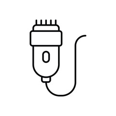 Trimmer vector icon