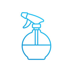 Water Spray Bottle vector icon
