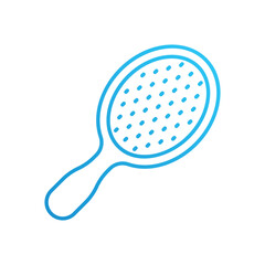 Hair Brush vector icon