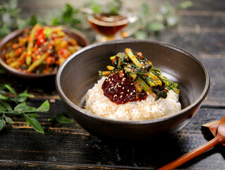 Kimchi with Delicious Korean Pairing Food