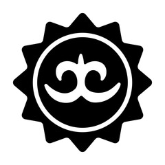 Latest glyph icon of akoko nan 