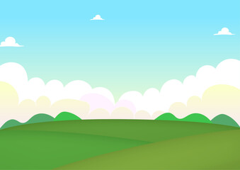 Obraz premium 240614_동산배경D004