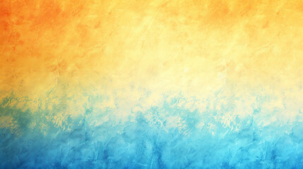 Fototapeta premium Abstract Gradient Background with Vibrant Yellow and Blue Textured Design, blurred noise and grainy texture