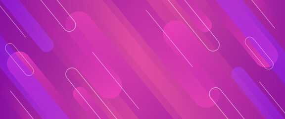 Abstract purple dynamic background. Modern geometric banner background. Beautiful vector design for templates, banners, covers, websites, pages, and headers
