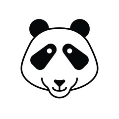 Panda vector icon