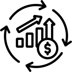 Sales Cycle Icon