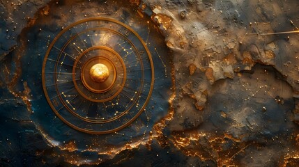 Abstractions and scenes on the theme of astrology