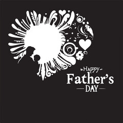fathers day silhouette