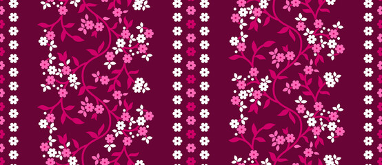 Vibrant floral illustrations features intricate designs with bold, colorful patterns, perfect for various creative projects. Ideal for textiles, stationery, wallpapers, and digital media etc.