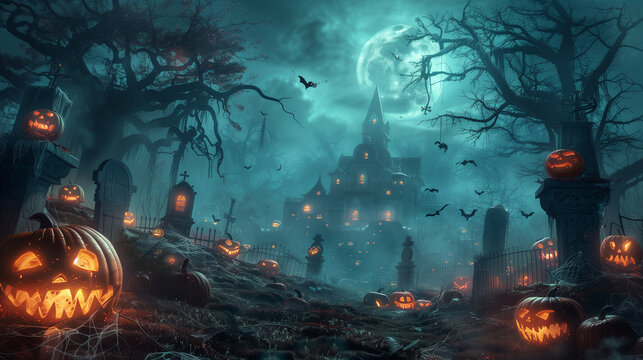 Halloween Themed Background