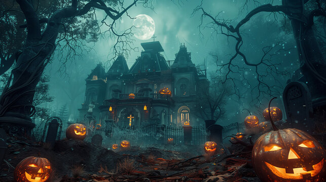 Halloween Themed Background