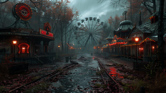 Halloween Themed Background
