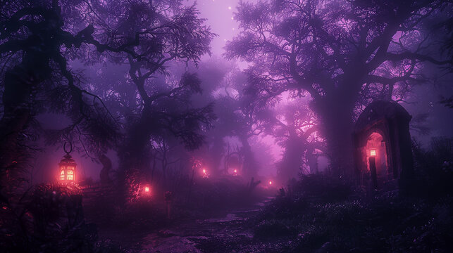 Halloween Themed Background