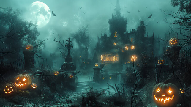Halloween Themed Background