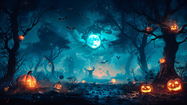Halloween Themed Background