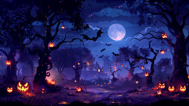 Halloween Themed Background