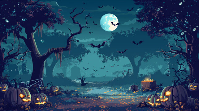 Halloween Themed Background